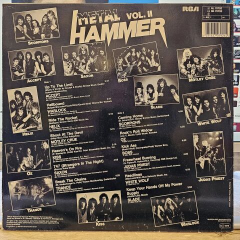 Various – Metal Hammer Vol. II LP PLAK