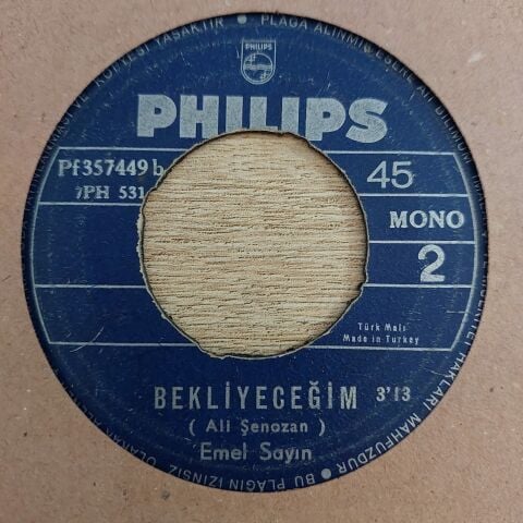 EMEL SAYIN - BEKLEYECEĞİM 45LİK PLAK