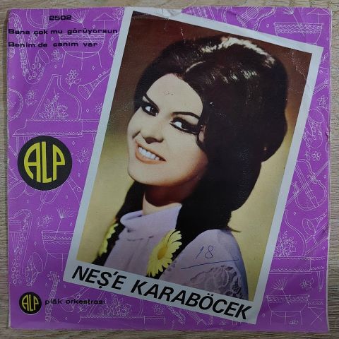 Neşe Karaböcek – Bana Çok Mu Görüyorsun / Benim De Canım Var 45LİK PLAK
