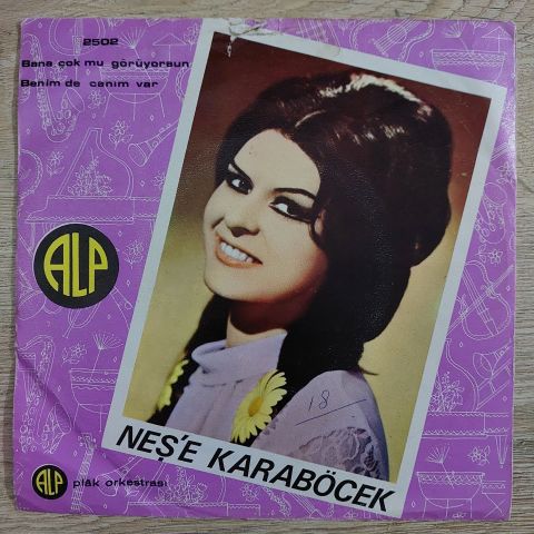 Neşe Karaböcek – Bana Çok Mu Görüyorsun / Benim De Canım Var 45LİK PLAK