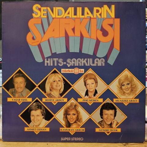 Various – Sevdalıların Şarkısı (Hits-Şarkılar) LP PLAK