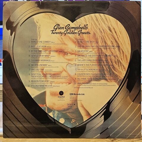 Glen Campbell – Glen Campbell's Twenty Golden Greats LP PLAK