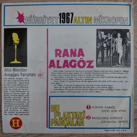 Rana Alagöz – Konya Kabağı / Bahçelerde Börülce 45LİK PLAK