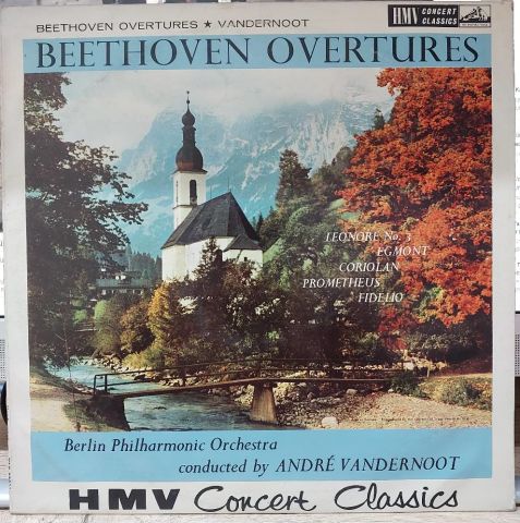 Beethoven*, Berlin Philharmonic Orchestra*, André Vandernoot – Overtures LP PLAK