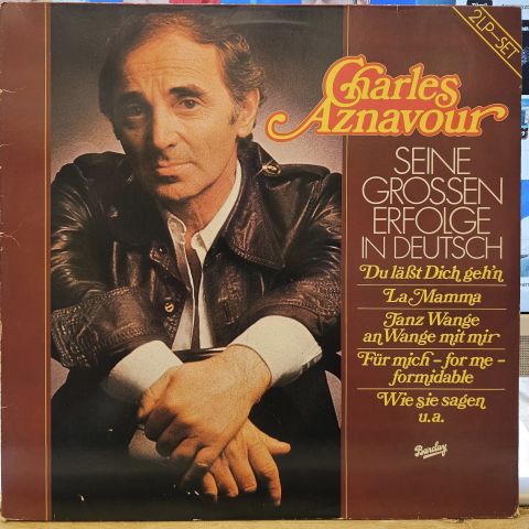 Charles Aznavour – Seine Grossen Erfolge In Deutsch LP PLAK
