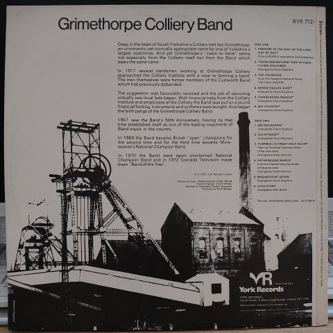 The Grimethorpe Colliery Band – Play the Music From LP PLAK