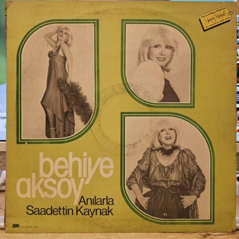 Behiye Aksoy – Anılarla Saadettin Kaynak LP PLAK