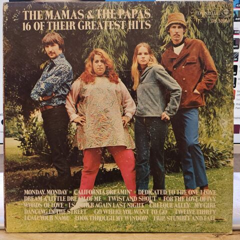 The Mamas & The Papas – 16 Of Their Greatest Hits LP PLAK