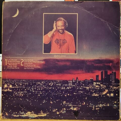 Frank Sinatra With Quincy Jones And Orchestra – L.A. Is My Lady LP PLAK