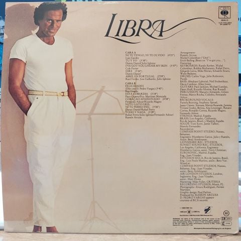 Julio Iglesias – Libra LP PLAK