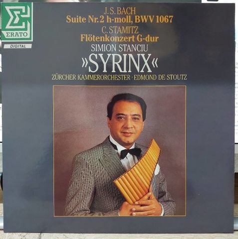 Simion Stanciu ''Syrinx''*, J.S. Bach*, C. Stamitz* - Zürcher LP PLAK