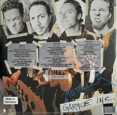 Metallica – Garage Inc. LP PLAK
