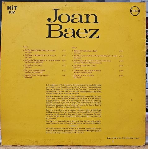 Joan Baez – Joan Baez LP PLAK