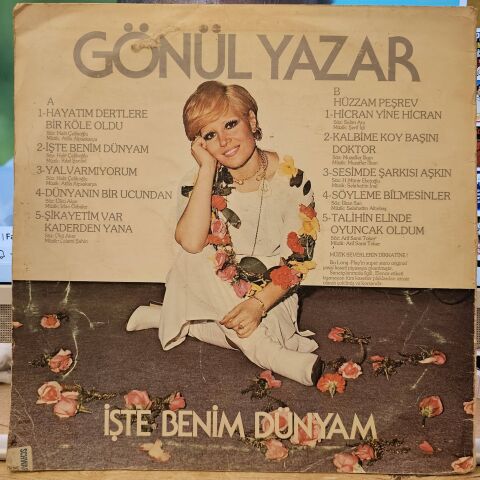 Gönül Yazar – İşte Benim Dünyam LP PLAK