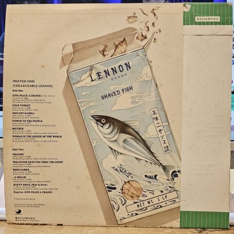 John Lennon / Plastic Ono Band – Shaved Fish LP PLAK