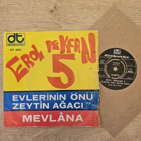 Erol Pekcan 5 – Evlerin Önü Zeytin Ağacı 45LİK PLAK