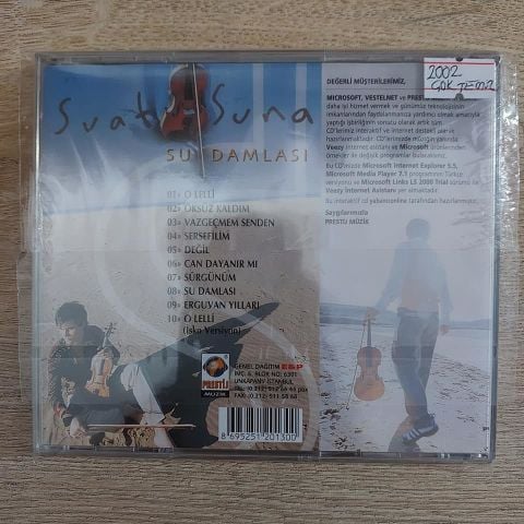 SUAT SUNA - SU DAMLASI CD