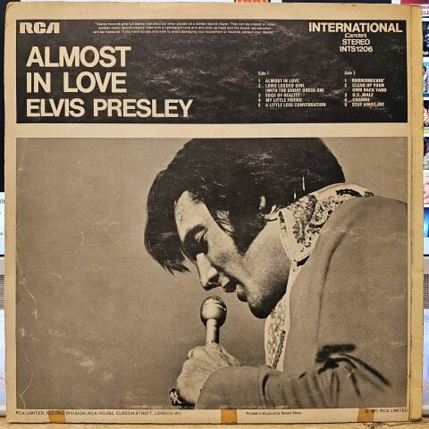Elvis Presley – Almost In Love LP PLAK