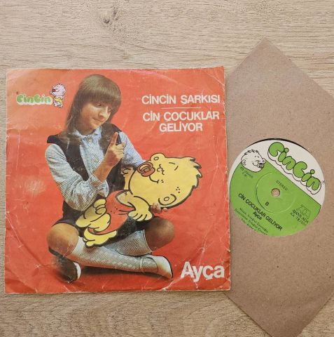 AYÇA - CİN CİN ŞARKISI 45LİK PLAK