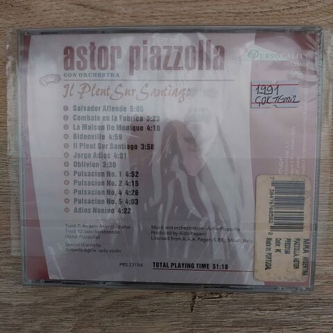 ASTOR PİAZZOLLA CD