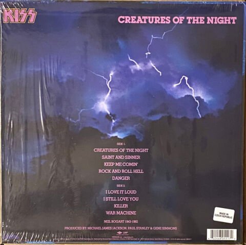 Kiss – Creatures Of The Night LP PLAK