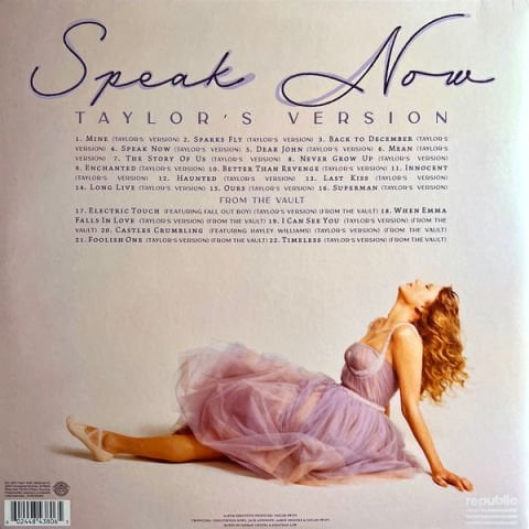 Taylor Swift – Speak Now (Taylor's Version) LP PLAK