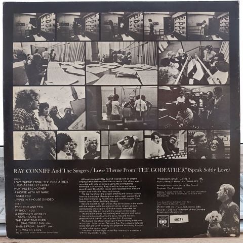 Ray Conniff And The Singers – Love Theme From ''The Godfather'' (Speak Softly Love) LP PLAK