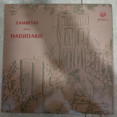 Zambetas Plays Hadjidakis – Zambetas Plays Hadjidakis LP PLAK