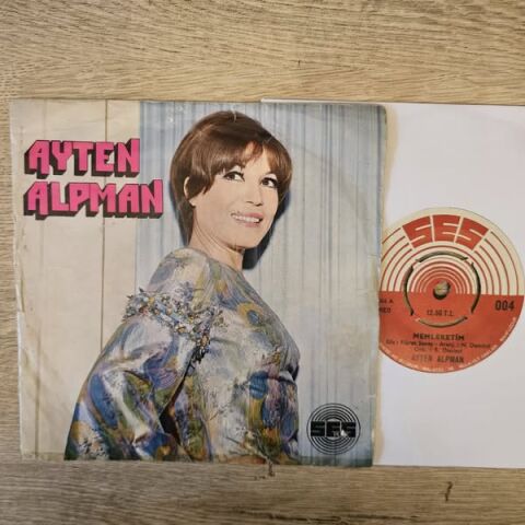 Ayten Alpman – Memleketim / Unutsana 45LİK PLAK