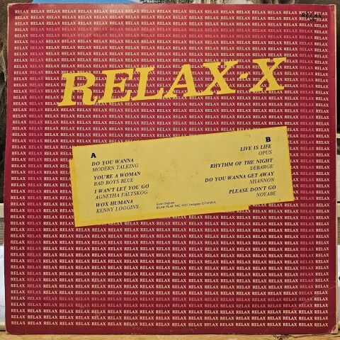 Various – Relax-X LP PLAK
