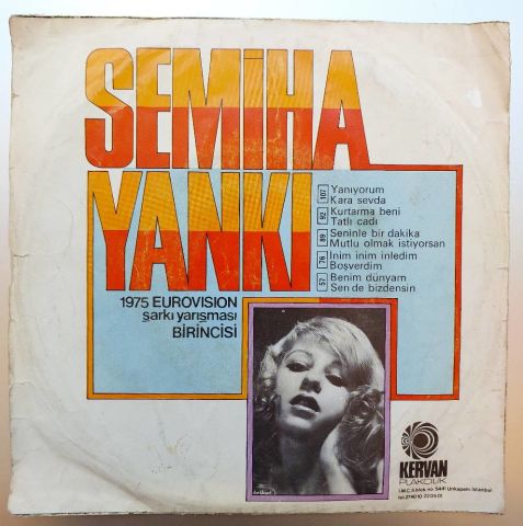 Semiha Yankı – Yanıyorum / Kara Sevda 45LİK PLAK