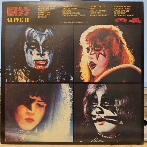 Kiss – Alive II LP PLAK