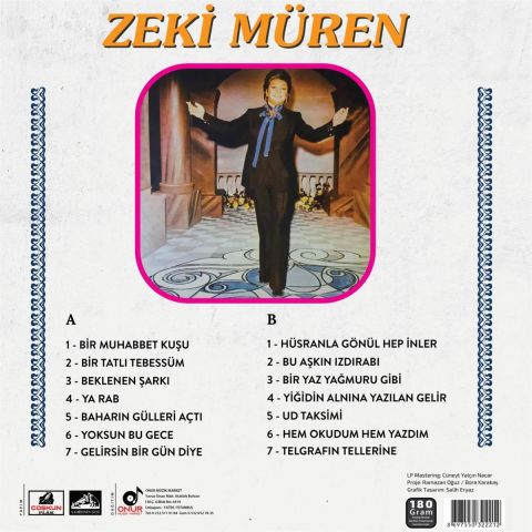 ZEKİ MÜREN - BİR TATLI TEBESSÜM LP PLAK