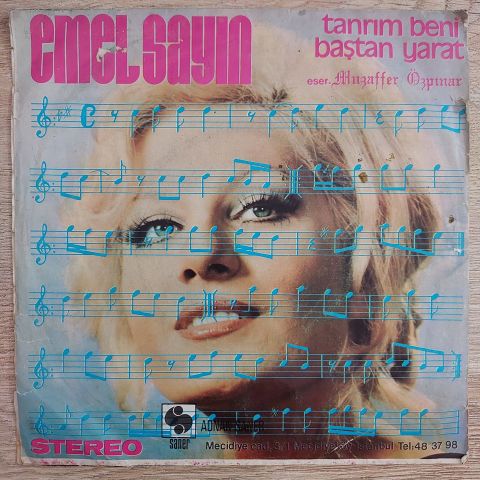 EMEL SAYIN - TANRIM BENİ BAŞTAN YARAT 45LİK PLAK
