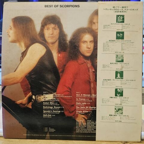 Scorpions – Best Of Scorpions LP PLAK