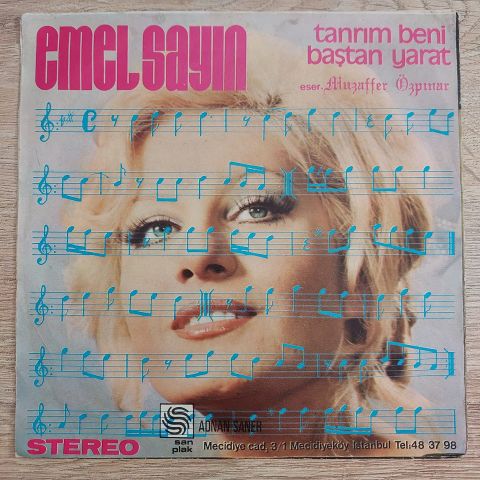EMEL SAYIN - TANRIM BENİ BAŞTAN YARAT 45LİK PLAK