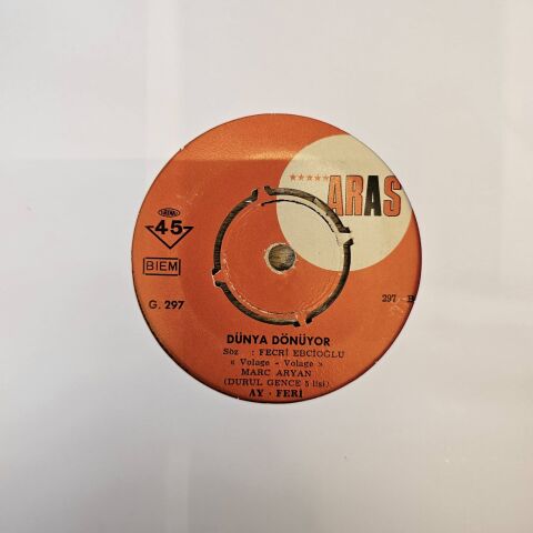 AYFERİ - BEBEK / DÜNYA DÖNÜYOR 45LİK PLAK