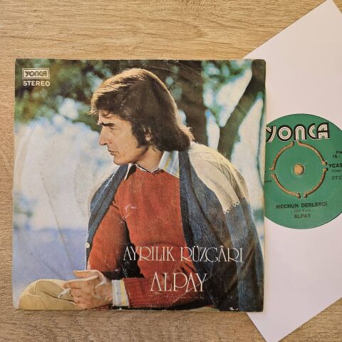 Alpay – Ayrılık Rüzgarı / Mecnun Derlerdi 45LİK PLAK