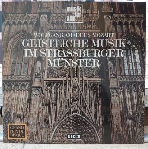 Wolfgang Amadeus Mozart LP PLAK