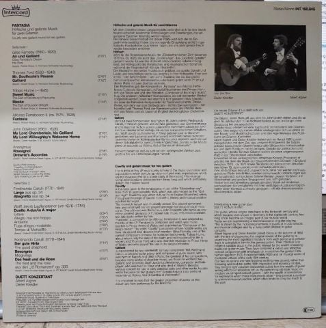 Duett Konzertant – Fantasia LP PLAK