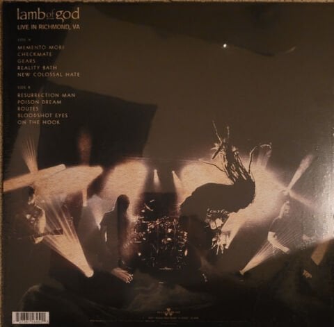 Lamb Of God – Live In Richmond, VA LP PLAK