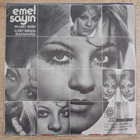 EMEL SAYIN - YALANCI YARİM 45LİK PLAK