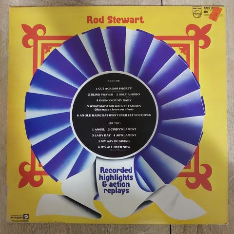 Rod Stewart – Recorded Highlights & Action Replays LP PLAK