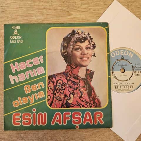 Esin Afşar – Hacer Hanım / Ben Olayım 45LİK PLAK