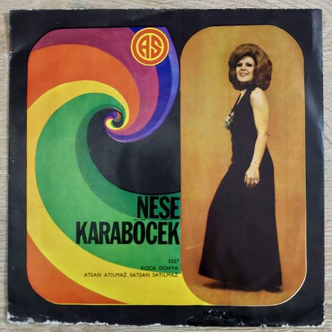 Neşe Karaböcek – Koca Dünya / Atsan Atılmaz Satsan Satılmaz 45LİK PLAK