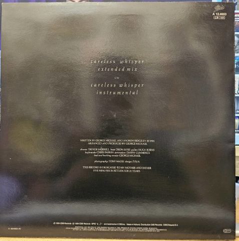 George Michael – Careless Whisper (Extended Mix) LP PLAK