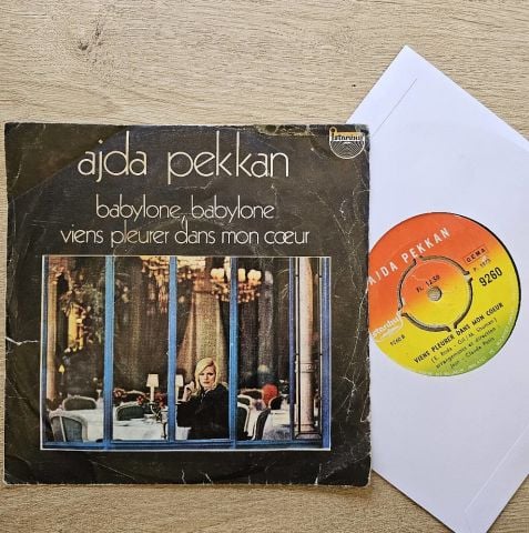 Ajda Pekkan – Babylone, Babylone / Viens Pleurer Dans Mon Cœur 45LİK PLAK