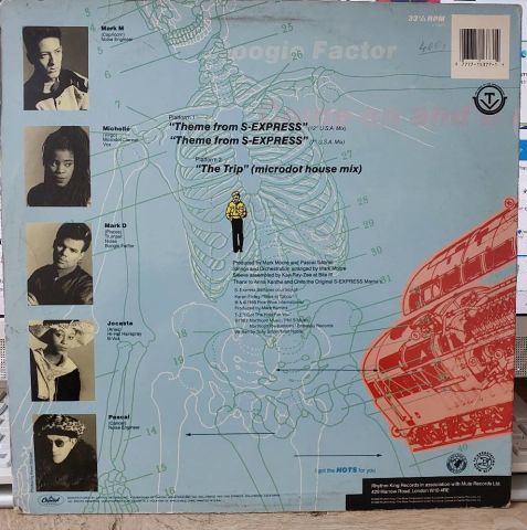 S-Express – Theme From S-Express LP PLAK