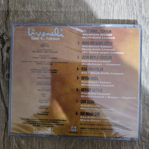 ZÜLFÜ LİVANELİ - SAAT 4... YOKSUN CD