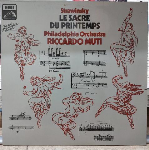 Stravinsky / The Philadelphia Orchestra, Riccardo Muti LP PLAK